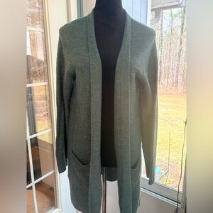 Old Navy Forest Green Open-Front Women's Cardigan
